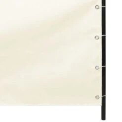 Écran De Balcon Crème 80x240 Cm Tissu Oxford -Meubles Soldes Boutique ecran de balcon creme 80x240 cm tissu oxford 3666722886833 1487894