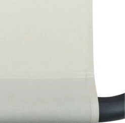 Lit De Jardin 2 Places Polyester Blanc Et Métal Noir Motio -Meubles Soldes Boutique lit de jardin 2 places polyester blanc creme et metal noir 3666722552523 400664