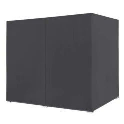 Lit De Jardin à Baldaquin Polyester Et Résine Tressée Gris Uvo -Meubles Soldes Boutique lit de jardin a baldaquin polyester et resine tressee gris uvo 3666722558327 386074