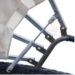 Lit De Jardin Avec Auvent Résine Tressée Noire Velass 7 Lit De Jardin Avec Auvent Résine Tressée Noire Velass -Meubles Soldes Boutique lit de jardin avec auvent resine tressee noire velass 3666722560061 384425