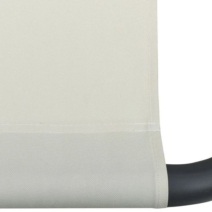 Lit De Jardin Crème 200x90 Cm Acier 2 8 Lit De Jardin Crème 200x90 Cm Acier 2 – Image 6