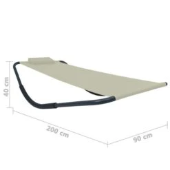 Lit De Jardin Crème 200x90 Cm Acier 13 Lit De Jardin Crème 200x90 Cm Acier -Meubles Soldes Boutique lit de jardin creme 200x90 cm acier 3666722528290 554102