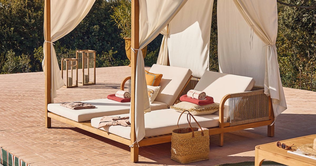 Meubles Soldes Boutique -Meubles Soldes Boutique lit de jardin exterieur maison du monde