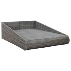 Lit De Jardin Gris 200x139 Cm Résine Tressée 11 Lit De Jardin Gris 200x139 Cm Résine Tressée -Meubles Soldes Boutique lit de jardin gris 200x139 cm resine tressee 8719883860411 980753