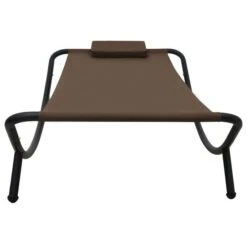 Lit De Jardin Marron 200x90 Cm Acier 2 11 Lit De Jardin Marron 200x90 Cm Acier 2 -Meubles Soldes Boutique lit de jardin marron 200x90 cm acier 3666722528276 554112