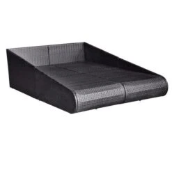 Lit De Jardin Résine Tressée Noire Et Polyester Blanc Imia 6 Lit De Jardin Résine Tressée Noire Et Polyester Blanc Imia -Meubles Soldes Boutique lit de jardin resine tressee noire et polyester blanc imia 3666722560276 384086