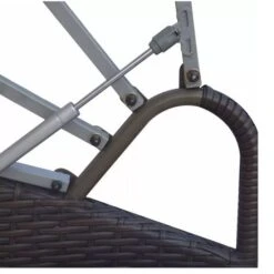 Lit De Jardin Rond Avec Auvent Résine Tressée Marron Miaden 9 Lit De Jardin Rond Avec Auvent Résine Tressée Marron Miaden -Meubles Soldes Boutique lit de jardin rond avec auvent resine tressee marron miaden 8718475880479 384470