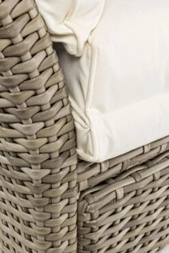 Lit De Jardin Rotatif En Aluminium Tresse En Fibre Blanc Laurie 26 Lit De Jardin Rotatif En Aluminium Tresse En Fibre Blanc Laurie -Meubles Soldes Boutique lit de jardin rotatif en aluminium tresse en fibre blanc laurie 3666722592338 1393487