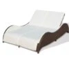 Lit De Jardin Tissu Blanc Et Résine Tressée Marron Methy 1 Lit De Jardin Tissu Blanc Et Résine Tressée Marron Methy -Meubles Soldes Boutique lit de jardin tissu blanc et resine tressee marron methy 3666722557658 386649