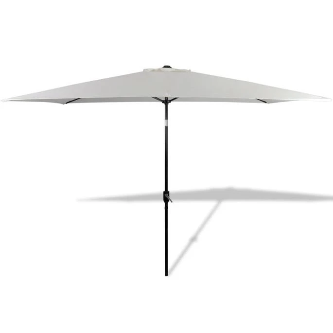 Parasol 200 X 300 Cm Blanc Sable Rectangulaire 7 Parasol 200 X 300 Cm Blanc Sable Rectangulaire – Image 5