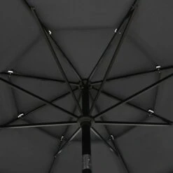 Parasol à 3 Niveaux Avec Mât En Aluminium Anthracite 3,5 M 11 Parasol à 3 Niveaux Avec Mât En Aluminium Anthracite 3,5 M -Meubles Soldes Boutique parasol a 3 niveaux avec mat en aluminium anthracite 3 5 m 3666722353427 945757