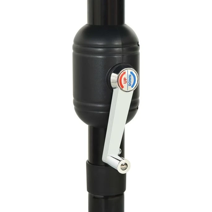 Parasol à 3 Niveaux Avec Mât En Aluminium Anthracite 3,5 M 9 Parasol à 3 Niveaux Avec Mât En Aluminium Anthracite 3,5 M – Image 7