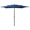 Parasol à 3 Niveaux Avec Mât En Aluminium Bleu Azuré 2,5x2,5 M 1 Parasol à 3 Niveaux Avec Mât En Aluminium Bleu Azuré 2,5x2,5 M -Meubles Soldes Boutique parasol a 3 niveaux avec mat en aluminium bleu azure 2 5x2 5 m 3666722353816 944815