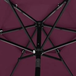 Parasol à 3 Niveaux Avec Mât En Aluminium Bordeaux 2,5 M 11 Parasol à 3 Niveaux Avec Mât En Aluminium Bordeaux 2,5 M -Meubles Soldes Boutique parasol a 3 niveaux avec mat en aluminium bordeaux 2 5 m 3666722353557 945645
