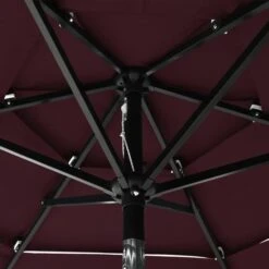 Parasol à 3 Niveaux Avec Mât En Aluminium Bordeaux 2 M 11 Parasol à 3 Niveaux Avec Mât En Aluminium Bordeaux 2 M -Meubles Soldes Boutique parasol a 3 niveaux avec mat en aluminium bordeaux 2 m 3666722353687 944904