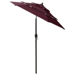 Parasol à 3 Niveaux Avec Mât En Aluminium Bordeaux 2 M 13 Parasol à 3 Niveaux Avec Mât En Aluminium Bordeaux 2 M -Meubles Soldes Boutique parasol a 3 niveaux avec mat en aluminium bordeaux 2 m 3666722353687 944906