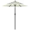Parasol à 3 Niveaux Avec Mât En Aluminium Sable 2 M 1 Parasol à 3 Niveaux Avec Mât En Aluminium Sable 2 M -Meubles Soldes Boutique parasol a 3 niveaux avec mat en aluminium sable 2 m 3666722353724 944871