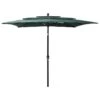Parasol à 3 Niveaux Avec Mât En Aluminium Vert 2,5x2,5 M 1 Parasol à 3 Niveaux Avec Mât En Aluminium Vert 2,5x2,5 M -Meubles Soldes Boutique parasol a 3 niveaux avec mat en aluminium vert 2 5x2 5 m 3666722413497 847433