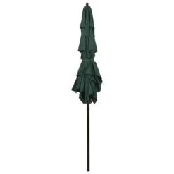 Parasol à 3 Niveaux Avec Mât En Aluminium Vert 2x2 M -Meubles Soldes Boutique parasol a 3 niveaux avec mat en aluminium vert 2x2 m 3666722353793 944831