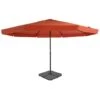 Parasol Avec Base Portable Terre Cuite -Meubles Soldes Boutique parasol avec base portable terre cuite 3666722883160 739254