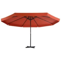 Parasol Avec Base Portable Terre Cuite -Meubles Soldes Boutique parasol avec base portable terre cuite 3666722883160 739256
