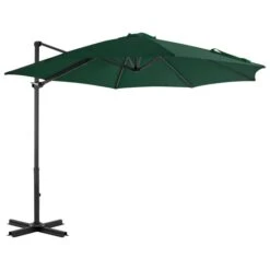 Parasol Avec Base Portable Vert 5 -Meubles Soldes Boutique parasol avec base portable vert 3666722451406 776081