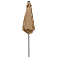 Parasol Avec LED Et Mât En Aluminium 270 Cm Taupe 13 Parasol Avec LED Et Mât En Aluminium 270 Cm Taupe -Meubles Soldes Boutique parasol avec led et mat en aluminium 270 cm taupe 3666722521543 584597