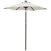 Parasol Avec Lumières LED Sable 200x211 Cm Aluminium 1 Parasol Avec Lumières LED Sable 200x211 Cm Aluminium -Meubles Soldes Boutique parasol avec lumieres led sable 200x211 cm aluminium 3666722354493 944161