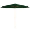 Parasol Avec Mât En Bois 350 Cm Vert 1 Parasol Avec Mât En Bois 350 Cm Vert -Meubles Soldes Boutique parasol avec mat en bois 350 cm vert 3666722777391 978667