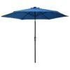Parasol D'extérieur Avec LED Et Mât En Acier 300 Cm Azuré 2 Parasol D'extérieur Avec LED Et Mât En Acier 300 Cm Azuré -Meubles Soldes Boutique parasol d exterieur avec led et mat en acier 300 cm azure 3666722322782 982894