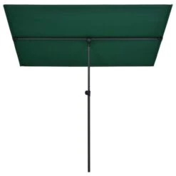 Parasol D'extérieur Avec Mât En Aluminium 180x130 Cm Vert 11 Parasol D'extérieur Avec Mât En Aluminium 180x130 Cm Vert -Meubles Soldes Boutique parasol d exterieur avec mat en aluminium 180x130 cm vert 3666722883788 983224