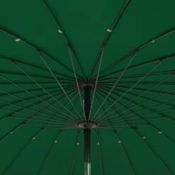 Parasol D'extérieur Avec Mât En Aluminium 270 Cm Vert -Meubles Soldes Boutique parasol d exterieur avec mat en aluminium 270 cm vert 3666722882996 983119