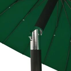 Parasol D'extérieur Avec Mât En Aluminium 270 Cm Vert -Meubles Soldes Boutique parasol d exterieur avec mat en aluminium 270 cm vert 3666722882996 983122