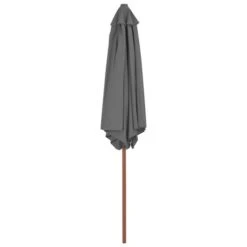 Parasol D'extérieur Avec Mât En Bois 270 Cm Anthracite 11 Parasol D'extérieur Avec Mât En Bois 270 Cm Anthracite -Meubles Soldes Boutique parasol d exterieur avec mat en bois 270 cm anthracite 3666722326940 978627