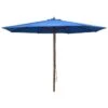 Parasol D'extérieur Avec Mât En Bois 350 Cm Bleu 1 Parasol D'extérieur Avec Mât En Bois 350 Cm Bleu -Meubles Soldes Boutique parasol d exterieur avec mat en bois 350 cm bleu 3666722322768 982909