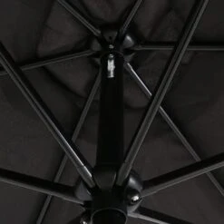 Parasol D'extérieur Avec Poteau En Métal 300 Cm Noir 10 Parasol D'extérieur Avec Poteau En Métal 300 Cm Noir -Meubles Soldes Boutique parasol d exterieur avec poteau en metal 300 cm noir 3666722322843 982833