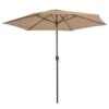 Parasol D'extérieur Avec Poteau En Métal 300 Cm Taupe 2 Parasol D'extérieur Avec Poteau En Métal 300 Cm Taupe -Meubles Soldes Boutique parasol d exterieur avec poteau en metal 300 cm taupe 3666722327022 978521