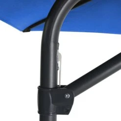Parasol D'extérieur Déporté Avec Mât En Acier 300 Cm Bleu Azuré -Meubles Soldes Boutique parasol d exterieur deporte avec mat en acier 300 cm bleu azure 3666722322591 983192