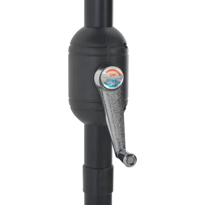 Parasol De Balcon Avec Mât En Aluminium Taupe 300x150 Cm Demi 9 Parasol De Balcon Avec Mât En Aluminium Taupe 300x150 Cm Demi – Image 7