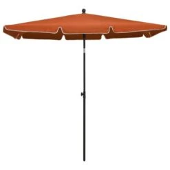 Parasol De Jardin Avec Mât 210x140 Cm Terre Cuite 10 Parasol De Jardin Avec Mât 210x140 Cm Terre Cuite -Meubles Soldes Boutique parasol de jardin avec mat 210x140 cm terre cuite 3666722352130 946864