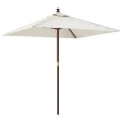 Parasol De Jardin Avec Mât En Bois Sable 198x198x231 Cm 10 Parasol De Jardin Avec Mât En Bois Sable 198x198x231 Cm -Meubles Soldes Boutique parasol de jardin avec mat en bois sable 198x198x231 cm 3666722921961 1511470