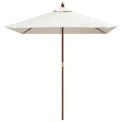 Parasol De Jardin Avec Mât En Bois Sable 198x198x231 Cm 11 Parasol De Jardin Avec Mât En Bois Sable 198x198x231 Cm -Meubles Soldes Boutique parasol de jardin avec mat en bois sable 198x198x231 cm 3666722921961 1511471