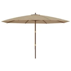 Parasol De Jardin Avec Mât En Bois Taupe 400x273 Cm 13 Parasol De Jardin Avec Mât En Bois Taupe 400x273 Cm -Meubles Soldes Boutique parasol de jardin avec mat en bois taupe 400x273 cm 8720845760625 1515903