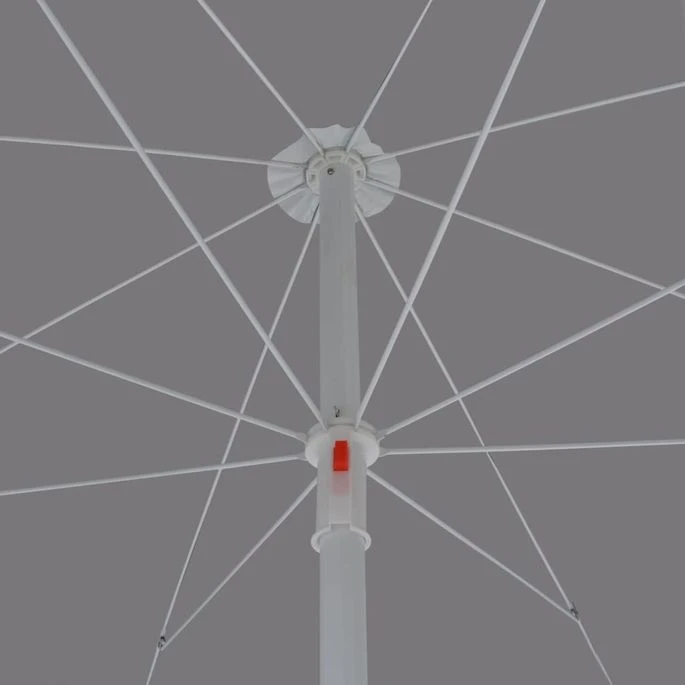 Parasol De Plage 180 Cm Anthracite 4 Parasol De Plage 180 Cm Anthracite – Image 2