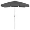 Parasol De Plage Anthracite 180x120 Cm 2 Parasol De Plage Anthracite 180x120 Cm -Meubles Soldes Boutique parasol de plage anthracite 180x120 cm 3666722352888 946301
