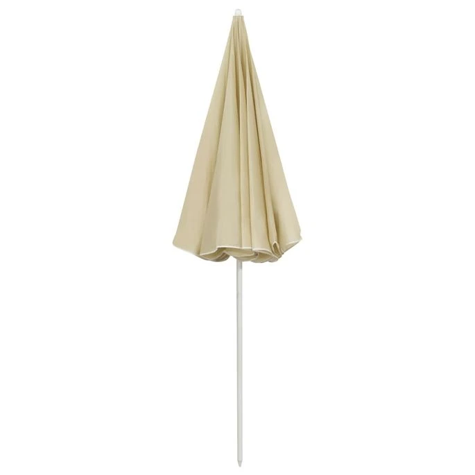 Parasol De Plage Jaune Sable 240 Cm 2 7 Parasol De Plage Jaune Sable 240 Cm 2 – Image 5