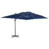 Parasol Déporté Avec Mât En Aluminium 4x3 M Bleu Azuré 1 Parasol Déporté Avec Mât En Aluminium 4x3 M Bleu Azuré -Meubles Soldes Boutique parasol deporte avec mat en aluminium 4x3 m bleu azure 3666722521031 585167