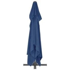 Parasol Déporté Avec Mât En Aluminium 4x3 M Bleu Azuré -Meubles Soldes Boutique parasol deporte avec mat en aluminium 4x3 m bleu azure 3666722521031 585172