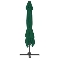 Parasol Déporté Avec Mât En Aluminium Vert 300x300 Cm -Meubles Soldes Boutique parasol deporte avec mat en aluminium vert 300x300 cm 3666722326360 979159