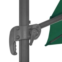 Parasol Déporté Avec Mât En Aluminium Vert 300x300 Cm -Meubles Soldes Boutique parasol deporte avec mat en aluminium vert 300x300 cm 3666722326360 979160